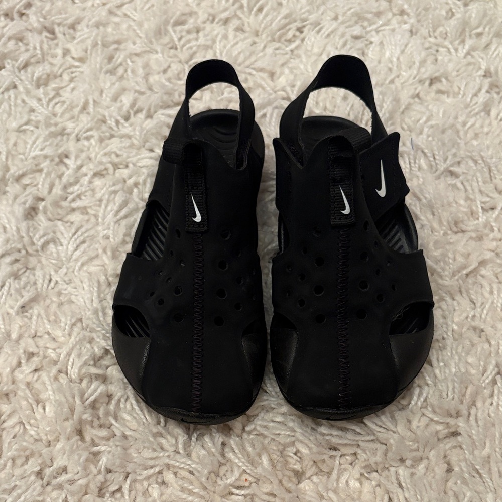 Nike Black Toddler Sandals Sz 9